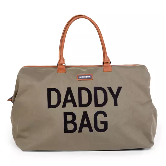 “Daddy Bag” Táska – Vászon – Khaki - Childhome