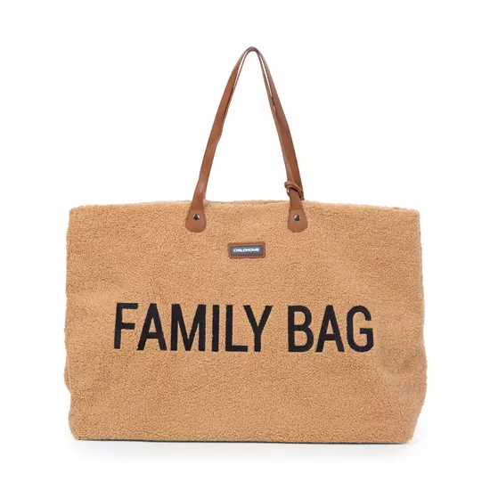 “Family Bag” Táska – Teddy – Barna - Childhome