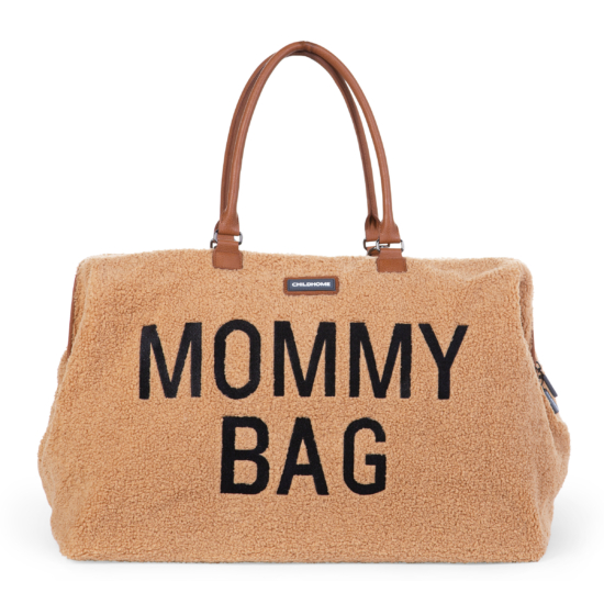 “Mommy Bag” Táska – Plüss – Barna - Childhome