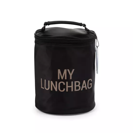 “My Lunchbag” Uzsonnás Táska – Arany/Fekete - Childhome