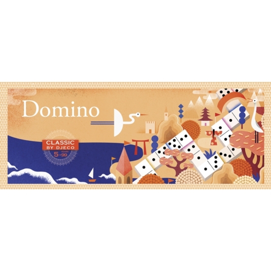 Társasjáték klasszikus - Domino - Djeco