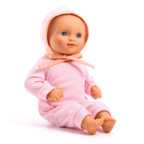 Játékbaba - Lilarózsa, 32 cm - Lilas Rose - Djeco Pomea