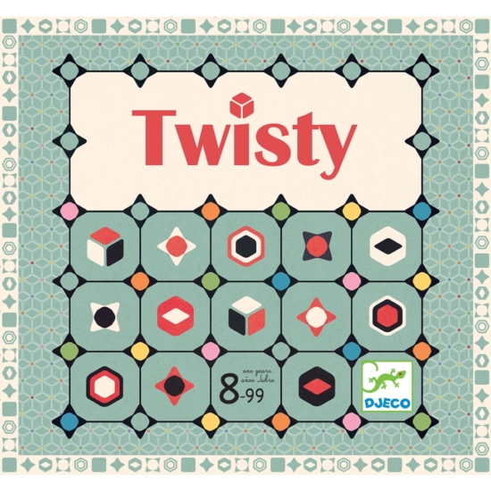 Társasjáték - Színkígyózó - Twisty - Djeco