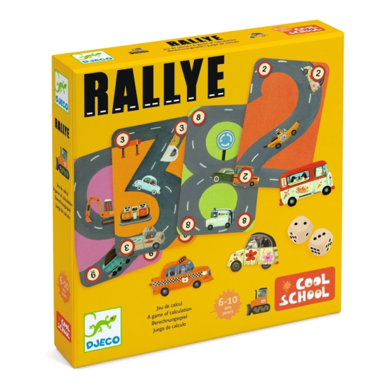 Társasjáték - Autóverseny - Rallye - Djeco