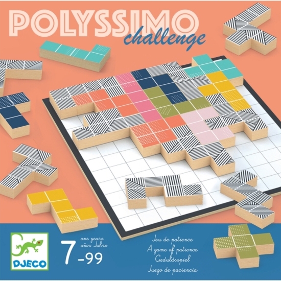 Társasjáték - Térfeltöltő - Polyssimo Challenge - Djeco