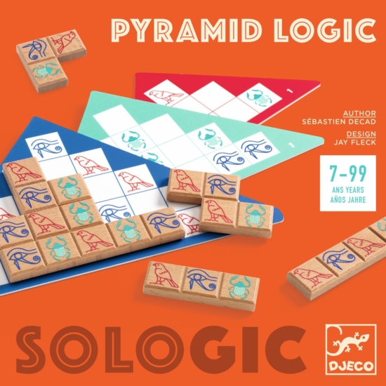 Logikai játék - Piramis - Pyramid Logic - Djeco