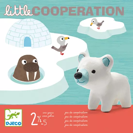 Társasjáték - Állatmentő - Little cooperation - Djeco