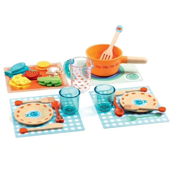 Főzős, sütögetős - Cicás készlet - Diner time, kittens! - Djeco