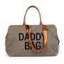 Kép 3/9 - “Daddy Bag” Táska – Vászon – Khaki - Childhome