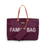 Kép 2/10 - “Family Bag” Táska – Padlizsán Szín - Childhome