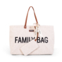Kép 2/7 - “Family Bag” Táska – Teddy – Fehér - Childhome