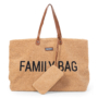 Kép 2/9 - “Family Bag” Táska – Teddy – Barna - Childhome