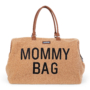 Kép 1/10 - “Mommy Bag” Táska – Plüss – Barna - Childhome