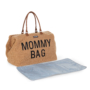 Kép 4/10 - “Mommy Bag” Táska – Plüss – Barna - Childhome