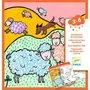 Kép 1/4 - Meglepetés adagoló színező - Tanya - Coloring dispenser, Farm - Djeco