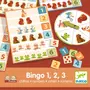 Kép 3/3 - Fejlesztő játék - Bingó a számokkal - Eduludo Bingo 1, 2, 3 numbers - Djeco