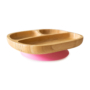 Kép 1/2 - Gyermek bambusz tányér - Rózsaszín Eco Rascals