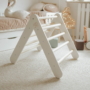 Kép 7/11 - MeowBaby® Montessori fa létra, mászóka gyerekeknek, fehér 