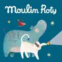 Kép 2/2 - Moulin Roty - Diavetítő lámpa - 3 db lemez dobozban mesevetítőbe - Pádám